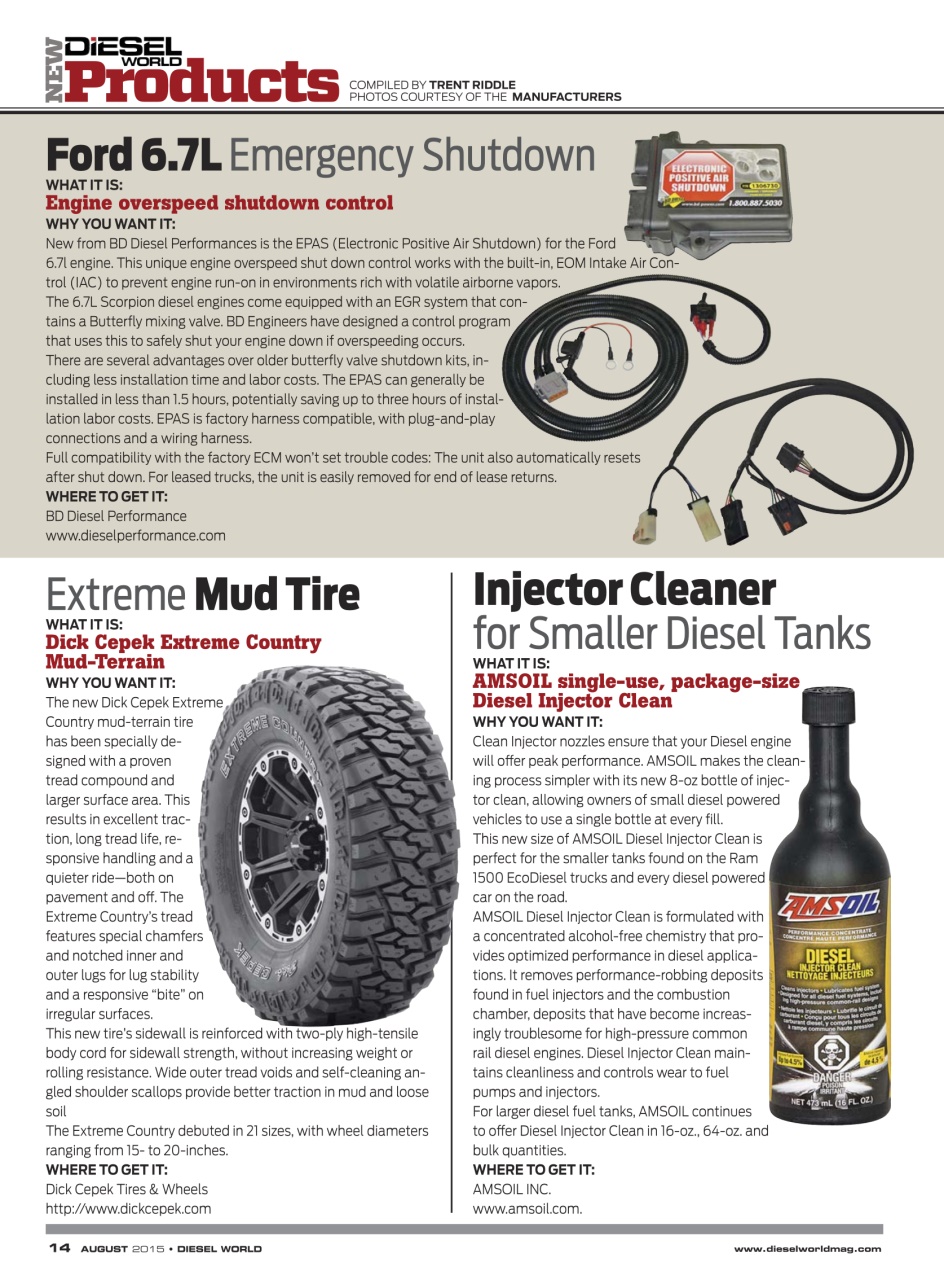 Diesel World Preview Pages