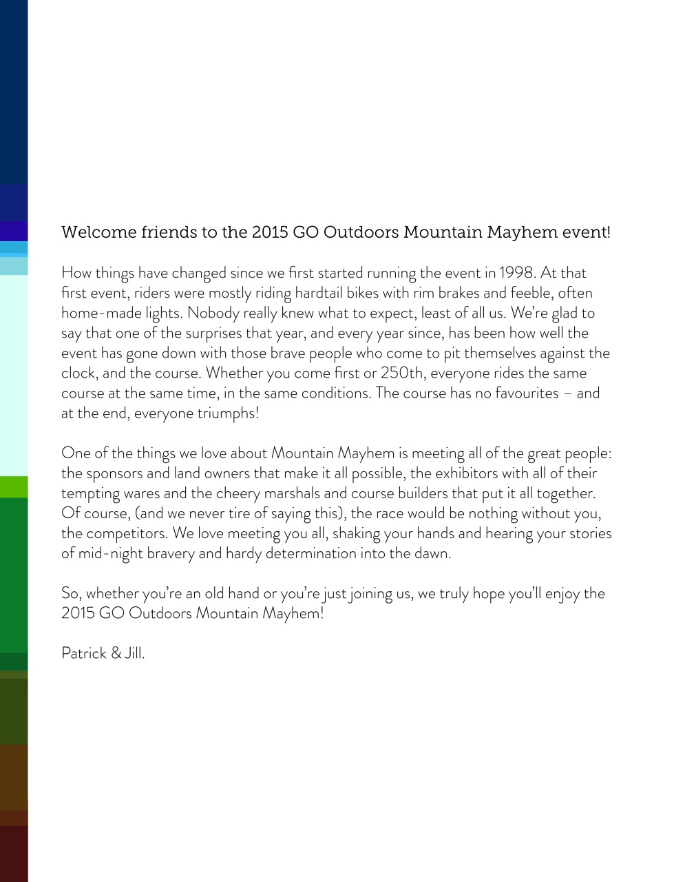 Singletrack Preview Pages