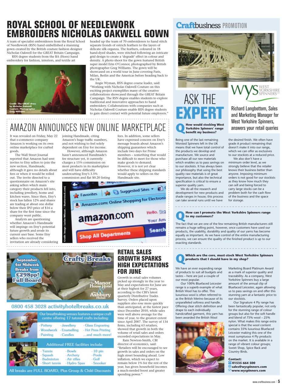 Craft Business Preview Pages