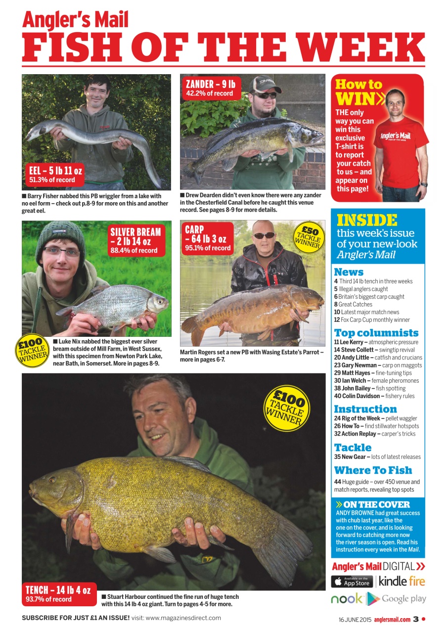 Anglers Mail Preview Pages
