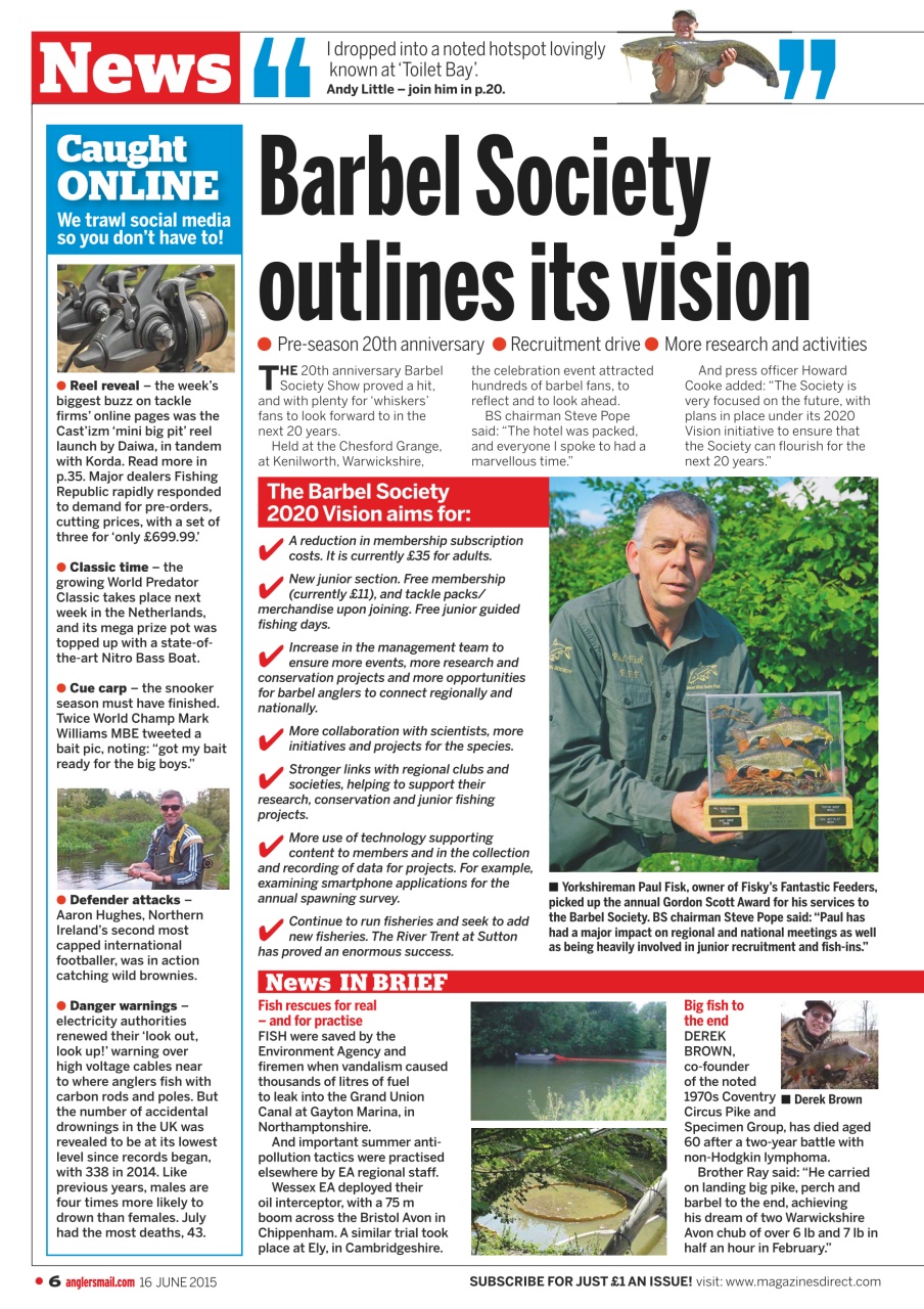 Anglers Mail Preview Pages
