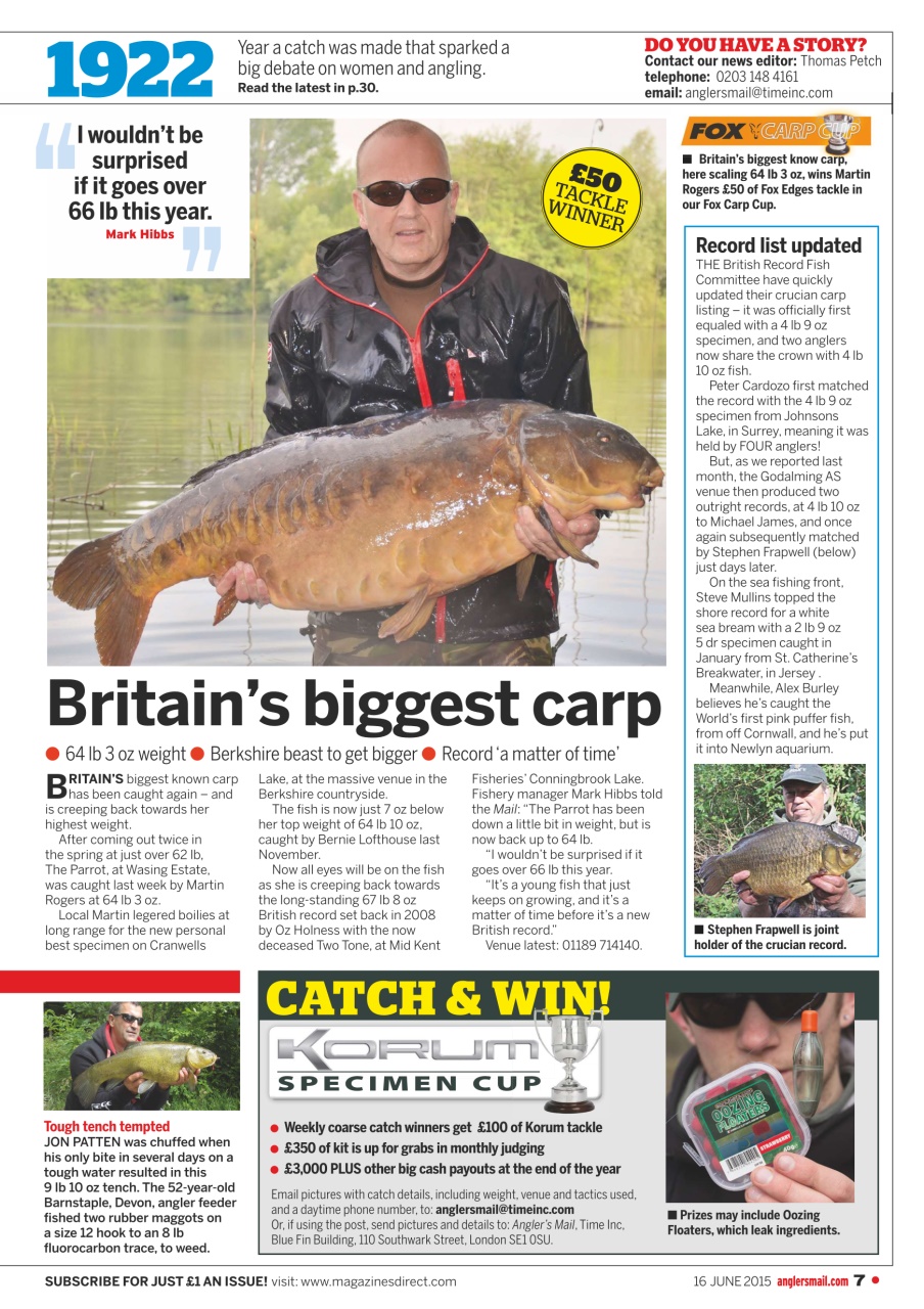 Anglers Mail Preview Pages