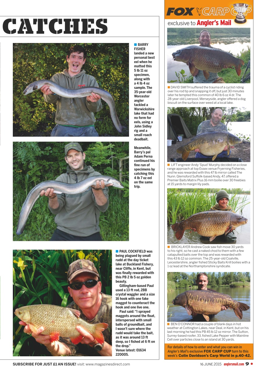 Anglers Mail Preview Pages