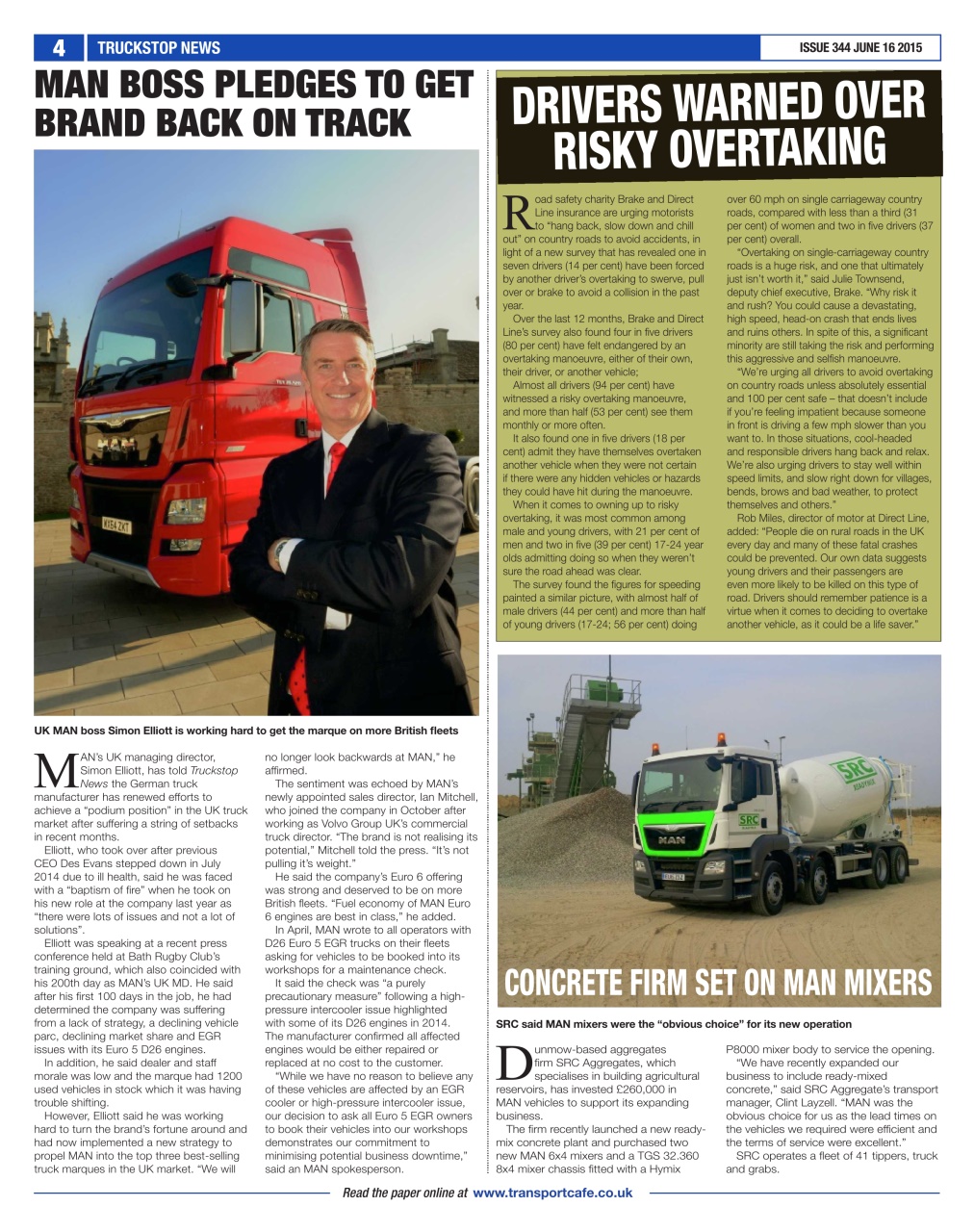 Truckstop News Preview Pages