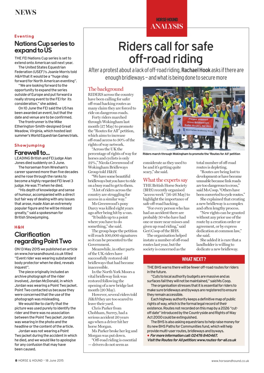 Horse & Hound Preview Pages