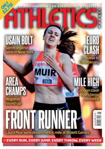 AW – Athletics Weekly Magazine issue 18 June 2015