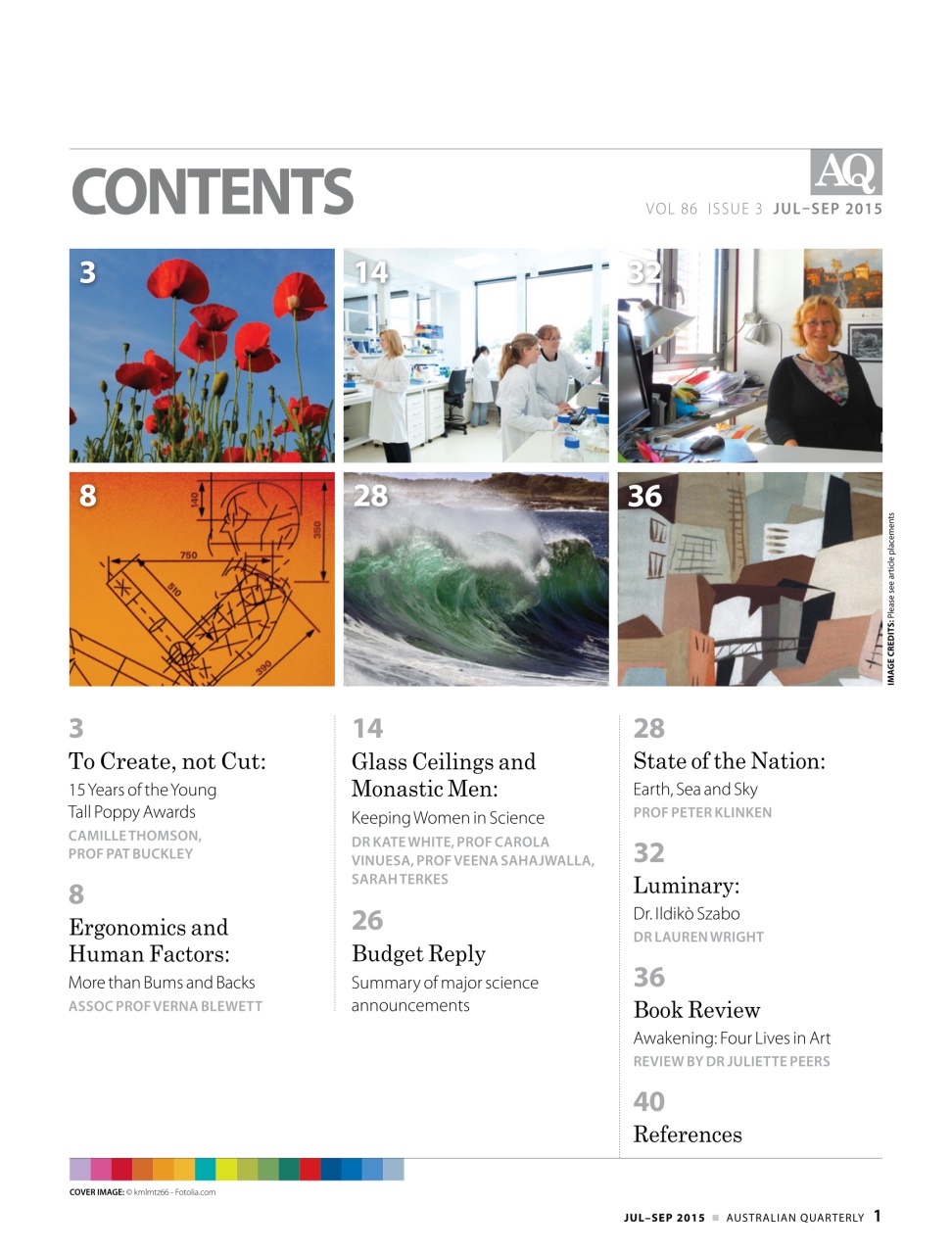 AQ: Australian Quarterly Preview Pages