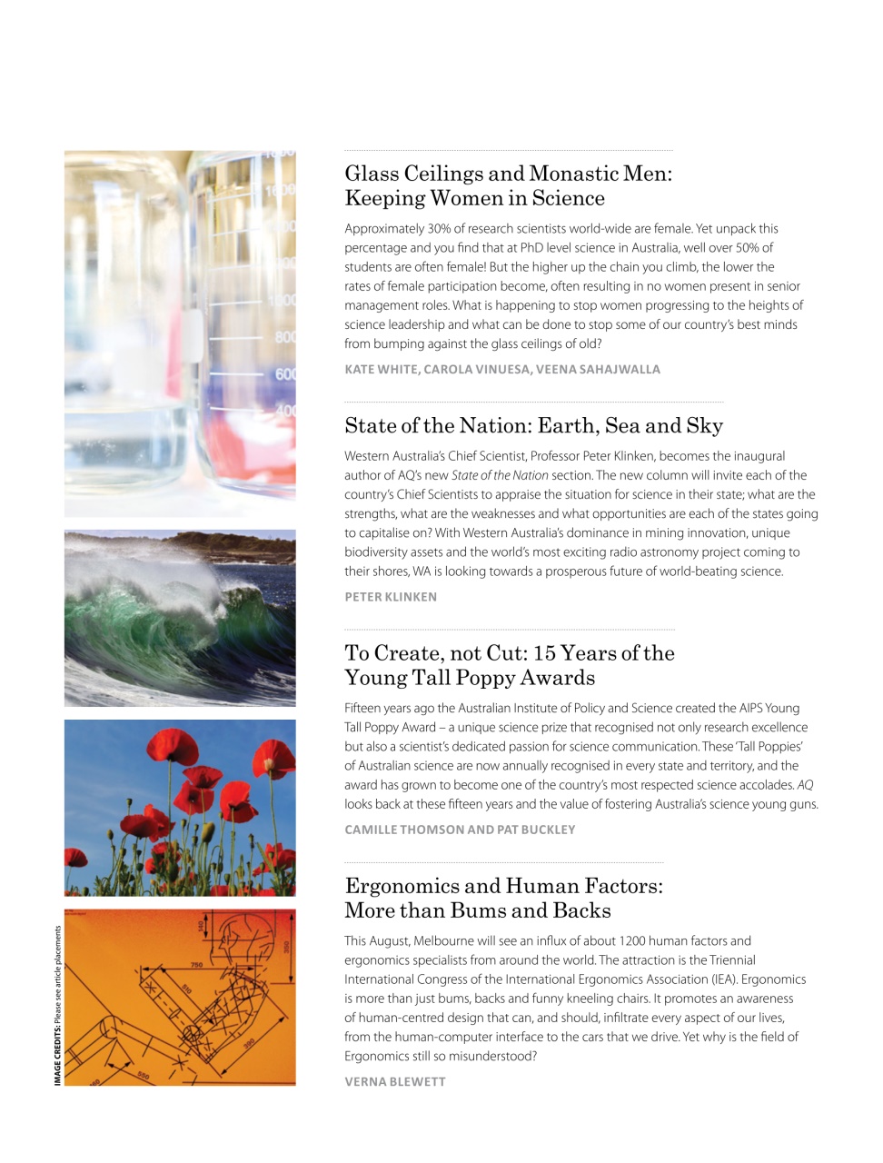 AQ: Australian Quarterly Preview Pages