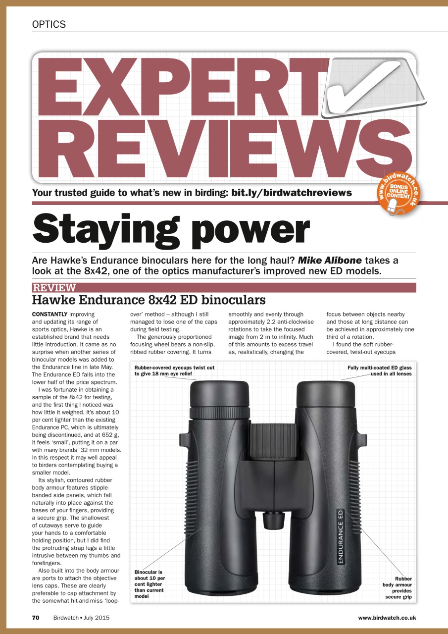 Birdwatch Magazine Preview Pages