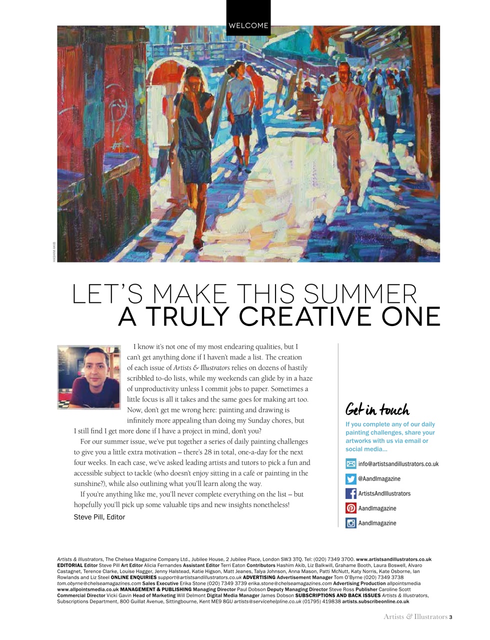 Artists & Illustrators Preview Pages