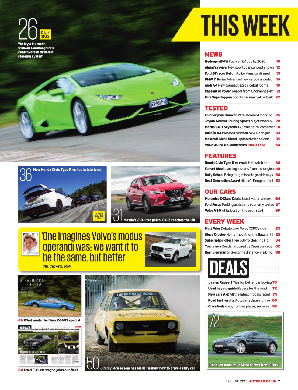 Autocar Preview Pages