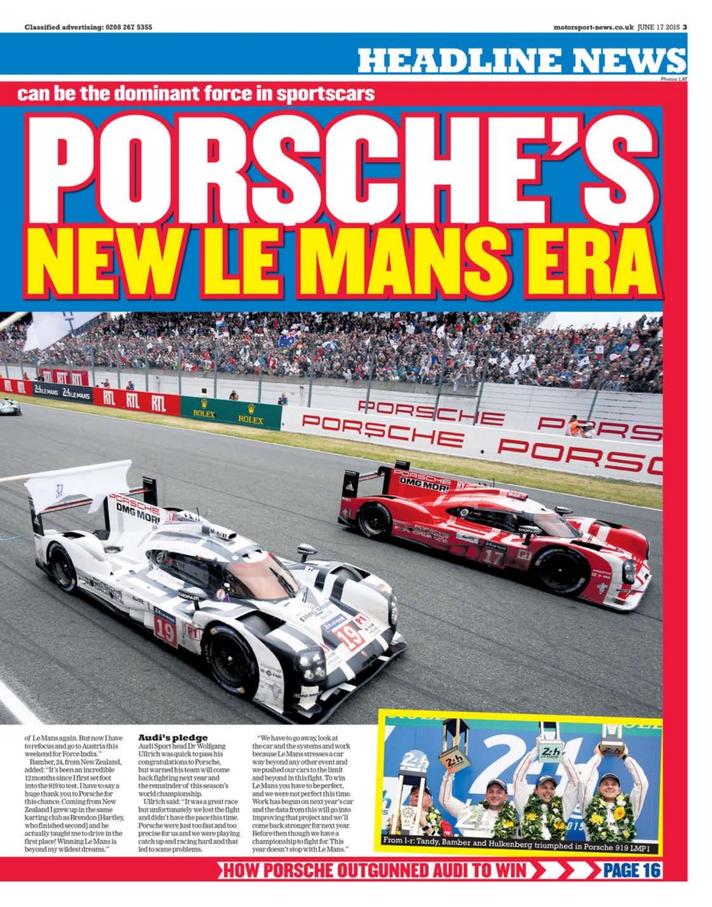 Motorsport News Preview Pages