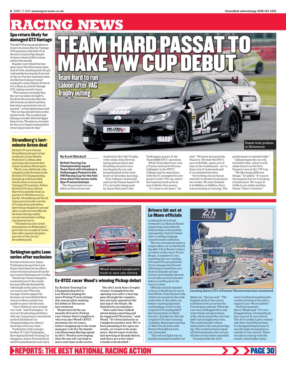 Motorsport News Preview Pages