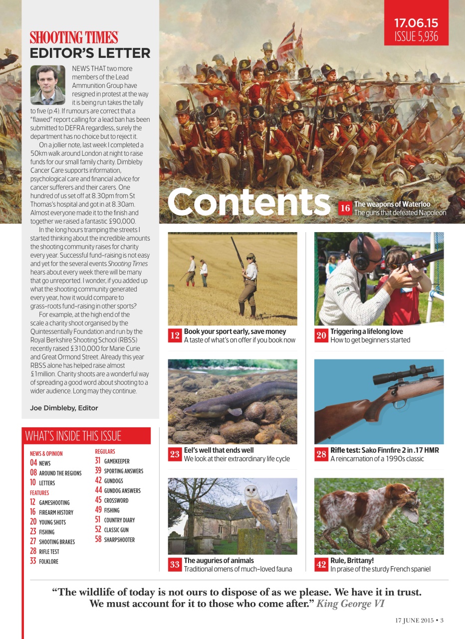 Shooting Times & Country Preview Pages