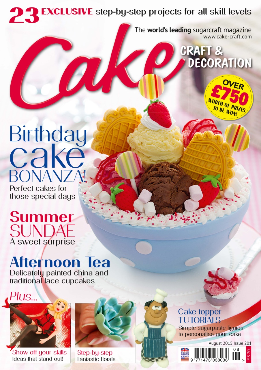 Cake Decoration & Sugarcraft Magazine Preview Pages