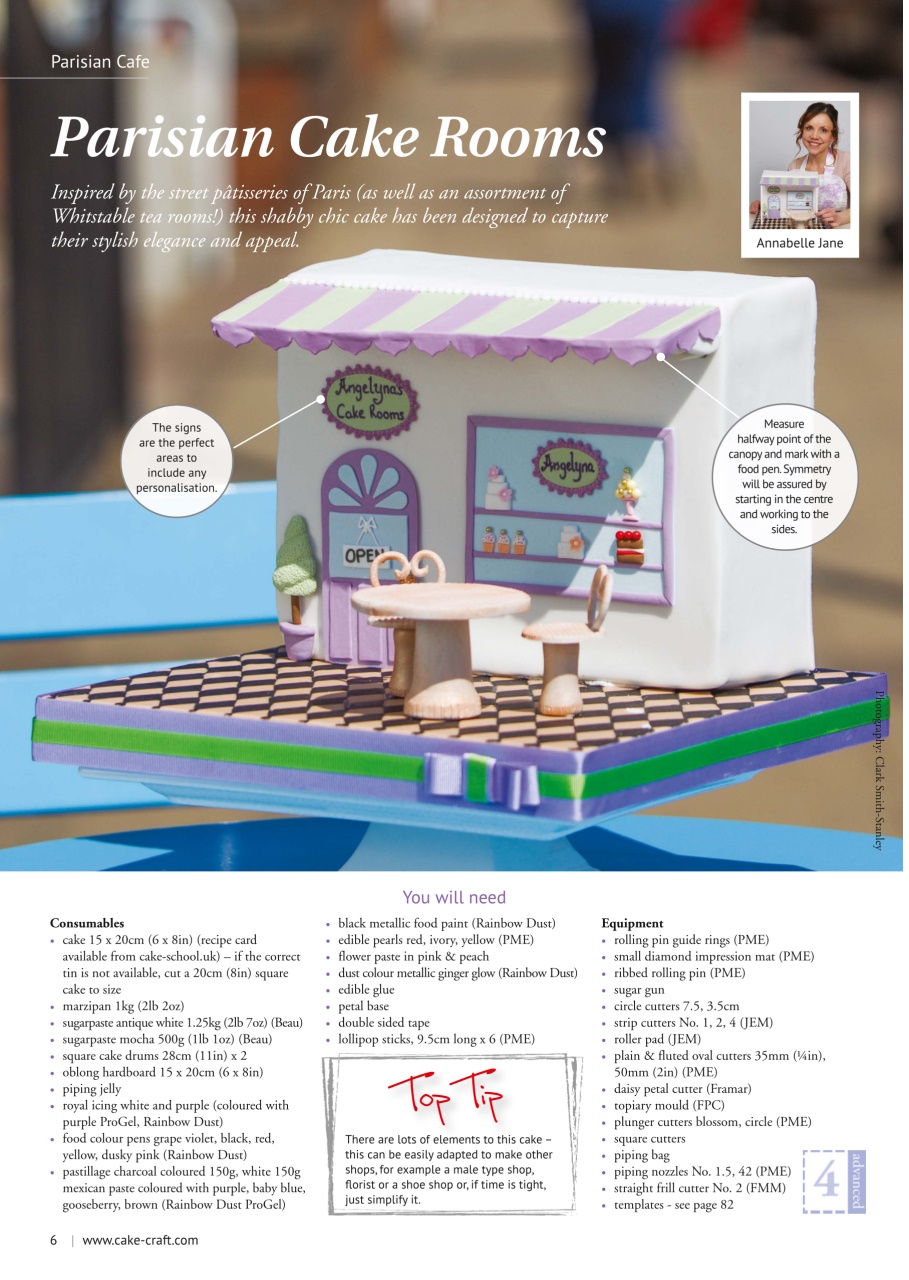 Cake Decoration & Sugarcraft Magazine Preview Pages