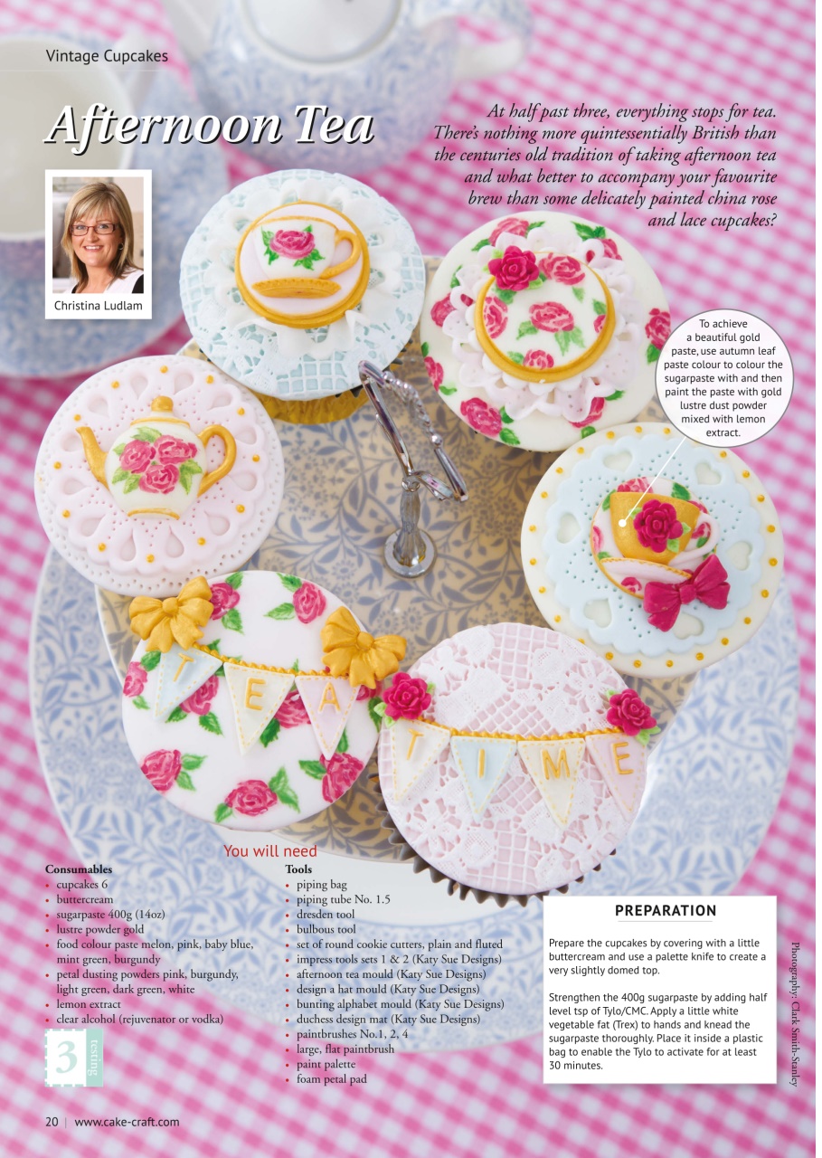 Cake Decoration & Sugarcraft Magazine Preview Pages