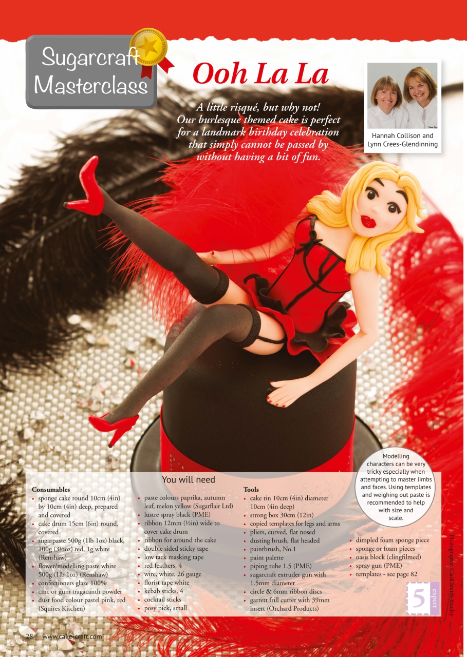 Cake Decoration & Sugarcraft Magazine Preview Pages