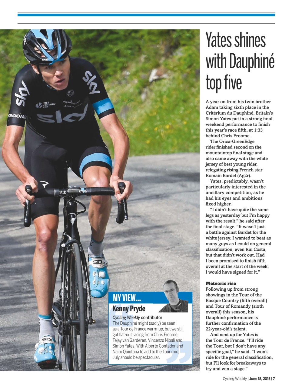 Cycling Weekly Preview Pages