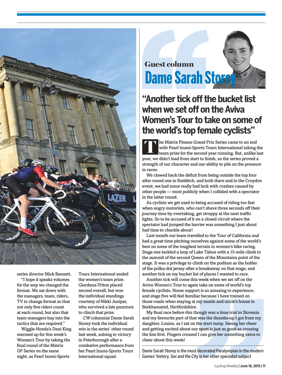 Cycling Weekly Preview Pages