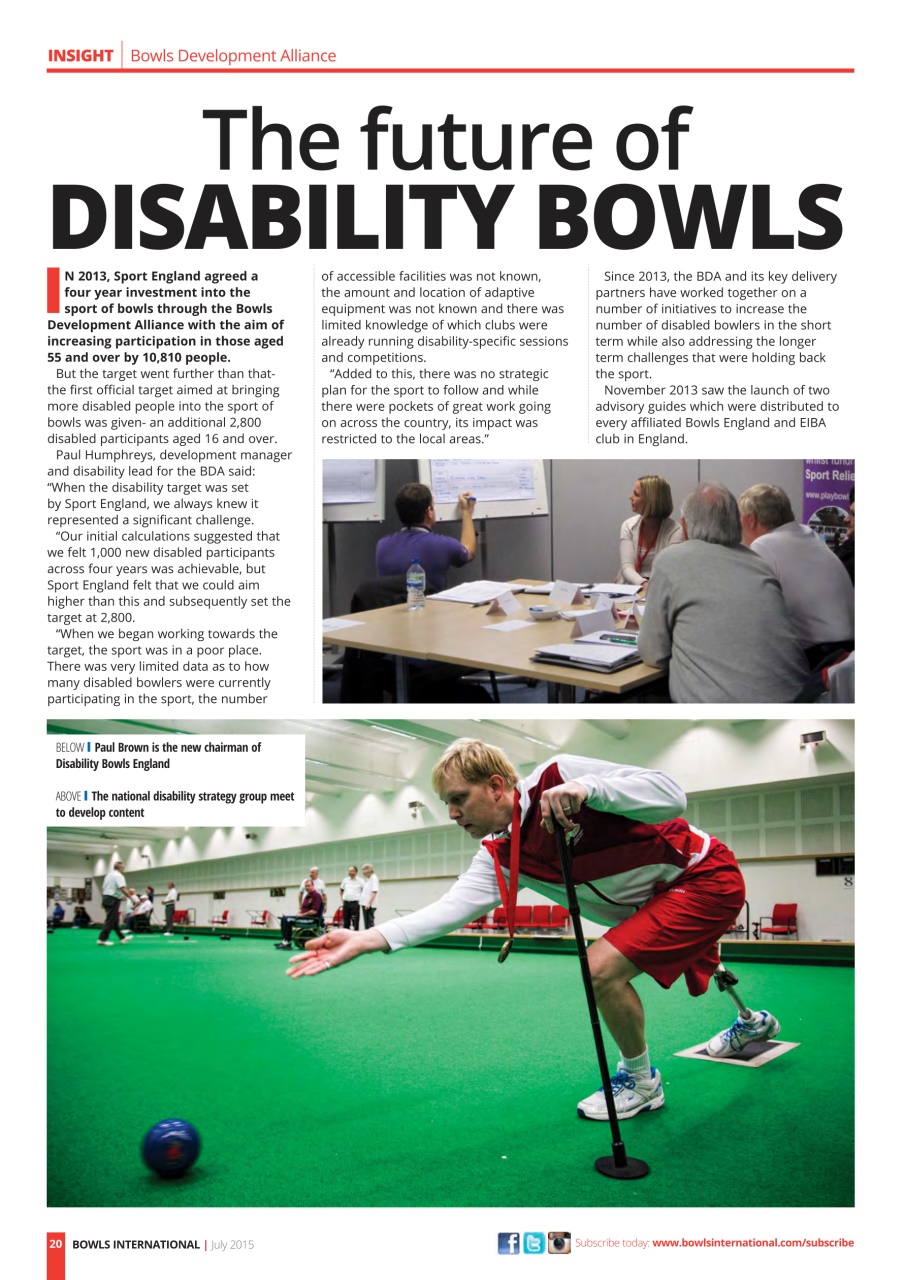 Bowls International Preview Pages