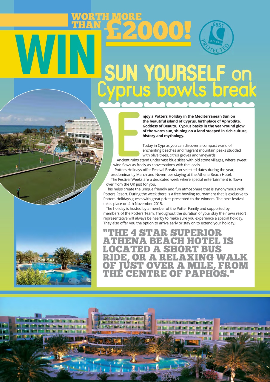 Bowls International Preview Pages