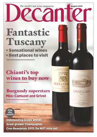 Decanter issue August 2015