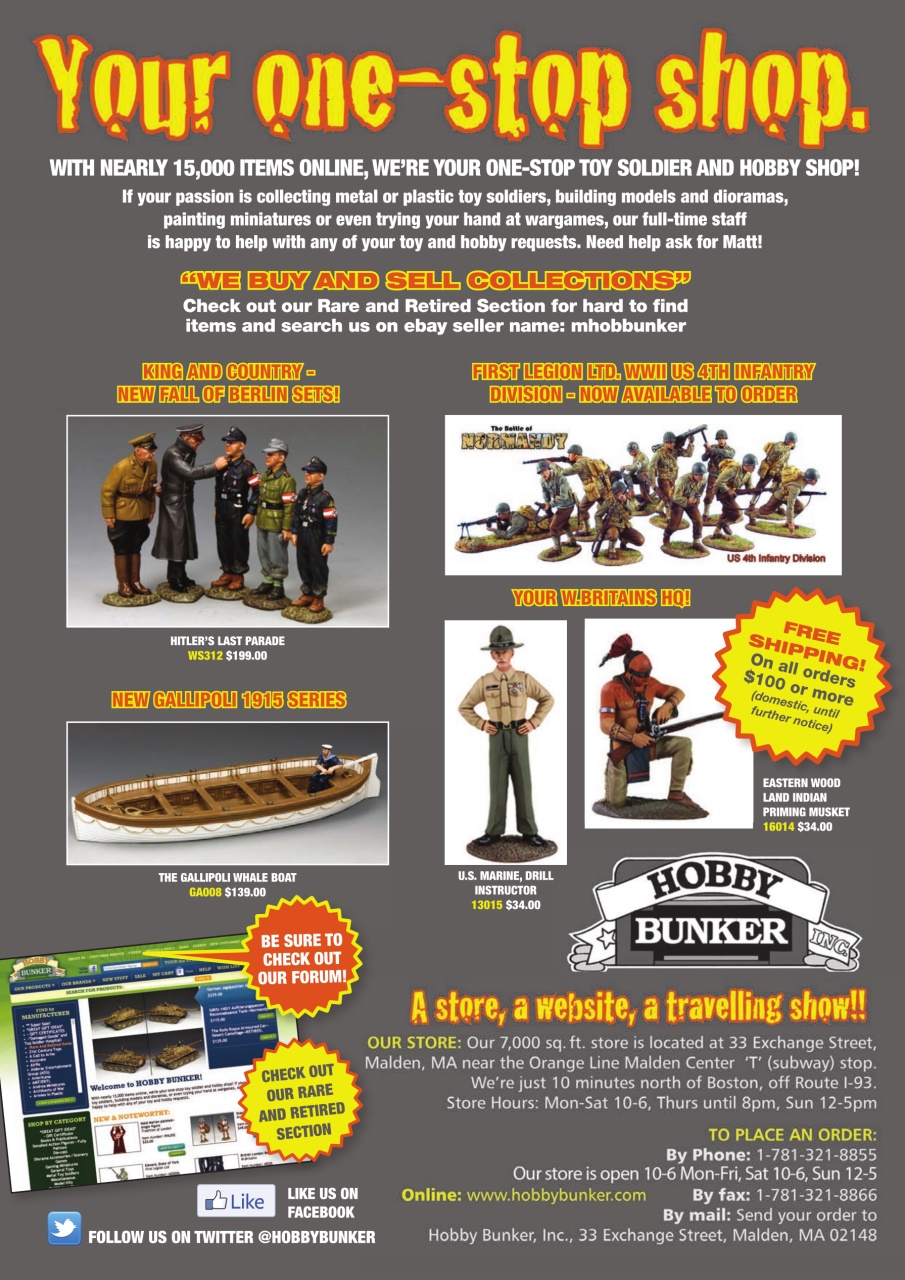 Toy Soldier & Model Figure Preview Pages