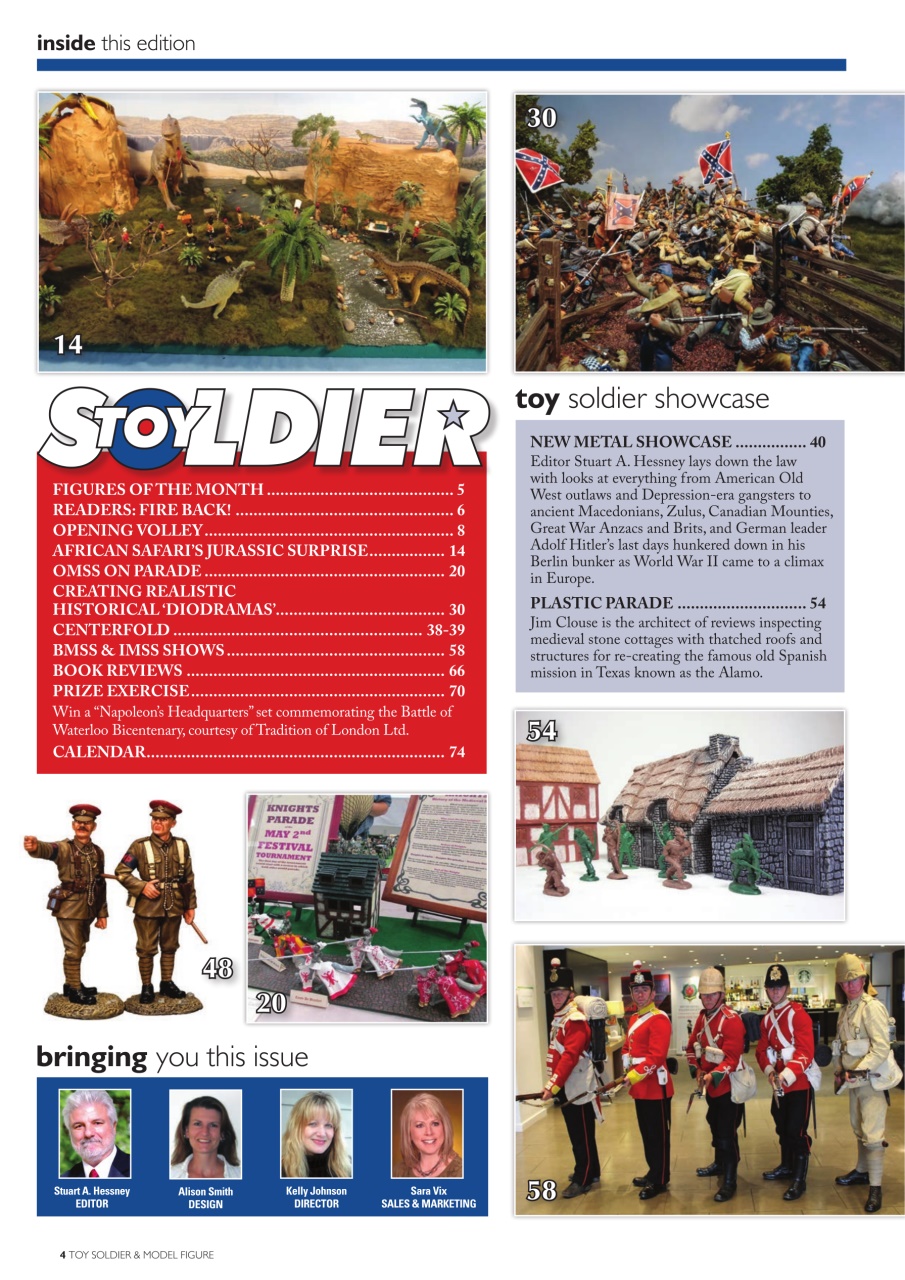 Toy Soldier & Model Figure Preview Pages