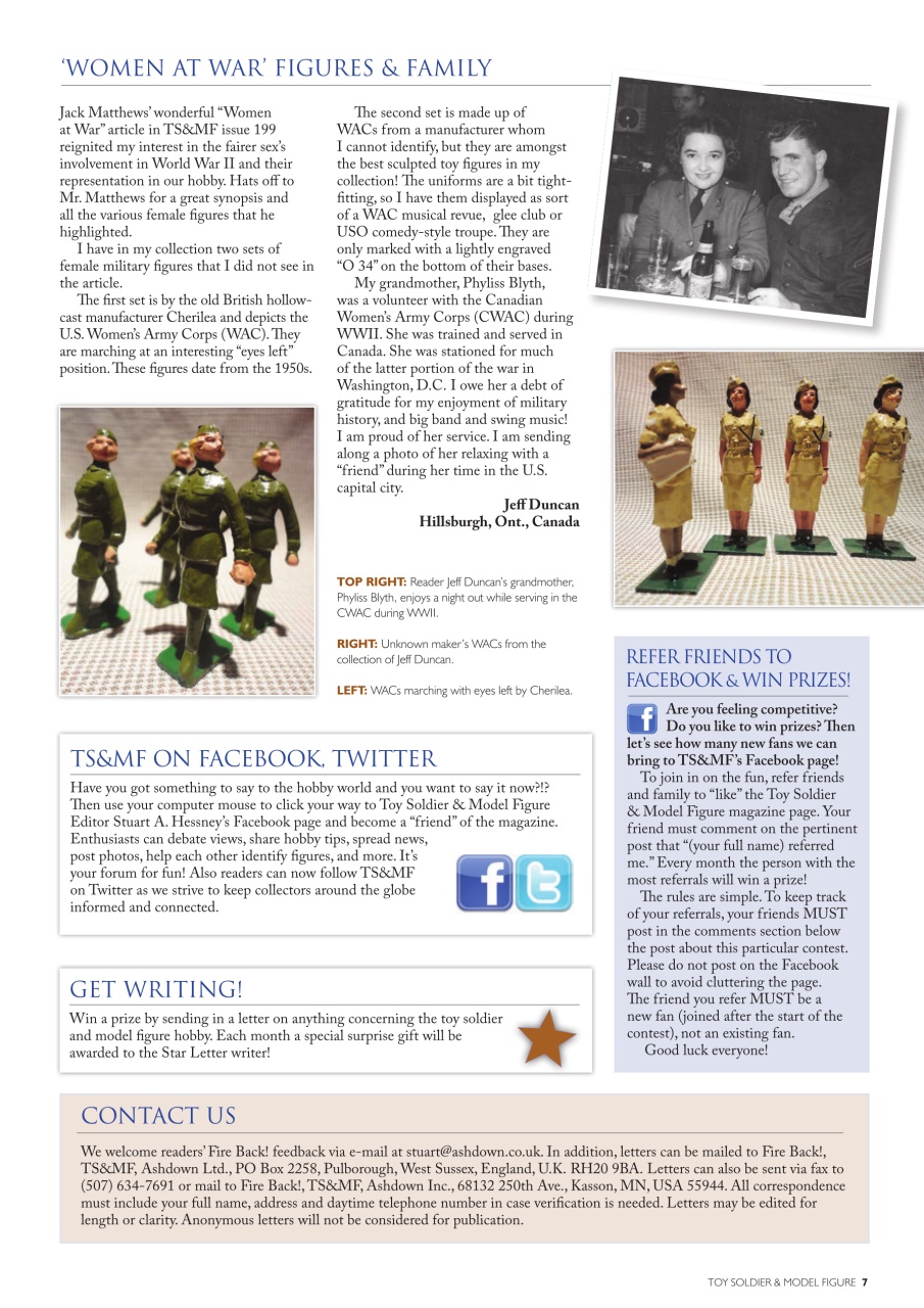 Toy Soldier & Model Figure Preview Pages