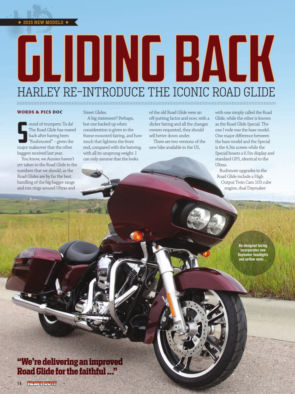 Heavy Duty Preview Pages
