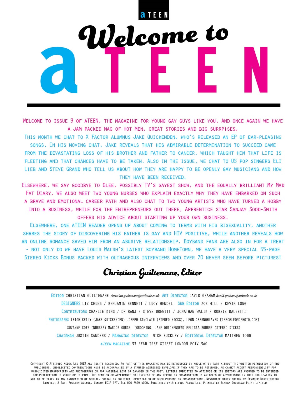 Attitude Preview Pages