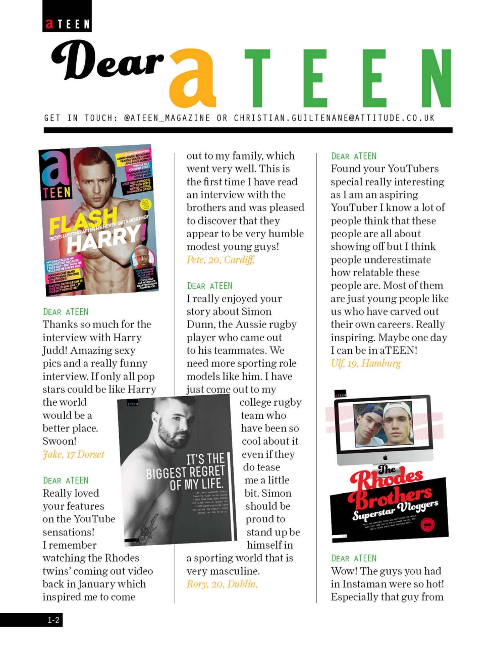 Attitude Preview Pages