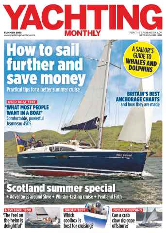 Yachting Monthly issue Summer 2015