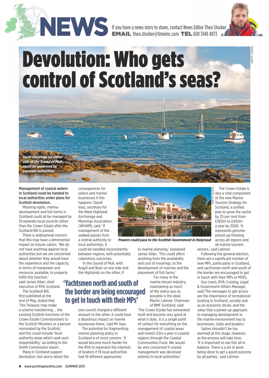 Yachting Monthly Preview Pages