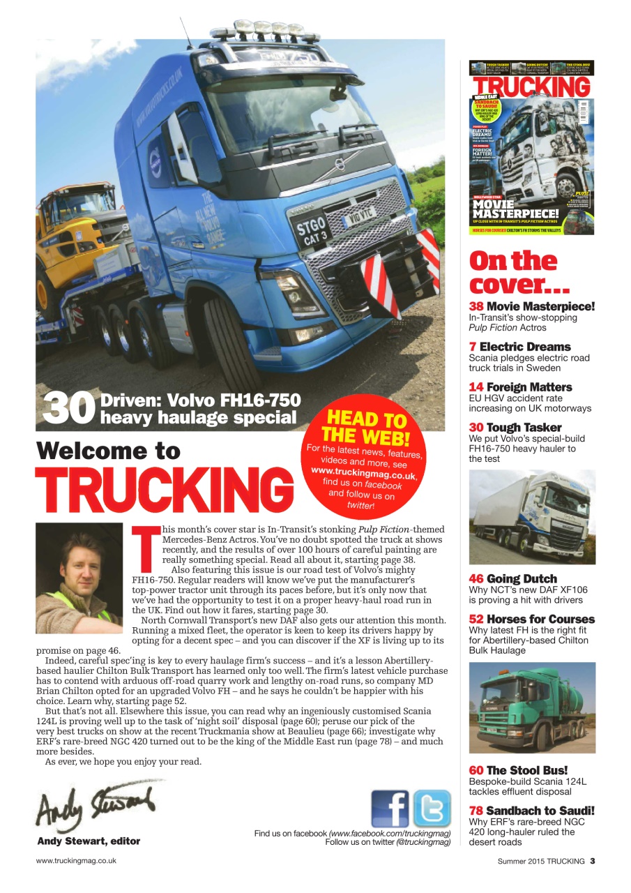 Trucking Magazine Preview Pages
