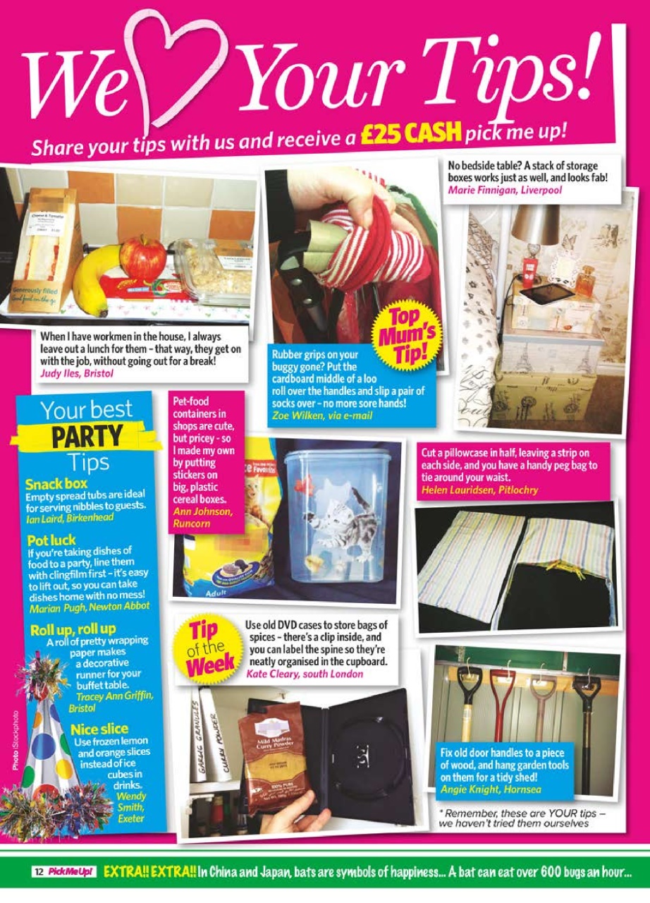 Pick Me Up Preview Pages