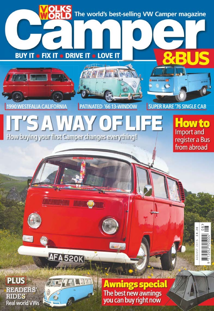 VW Camper Preview Pages