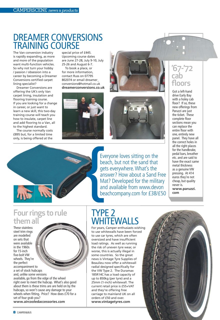 VW Camper Preview Pages