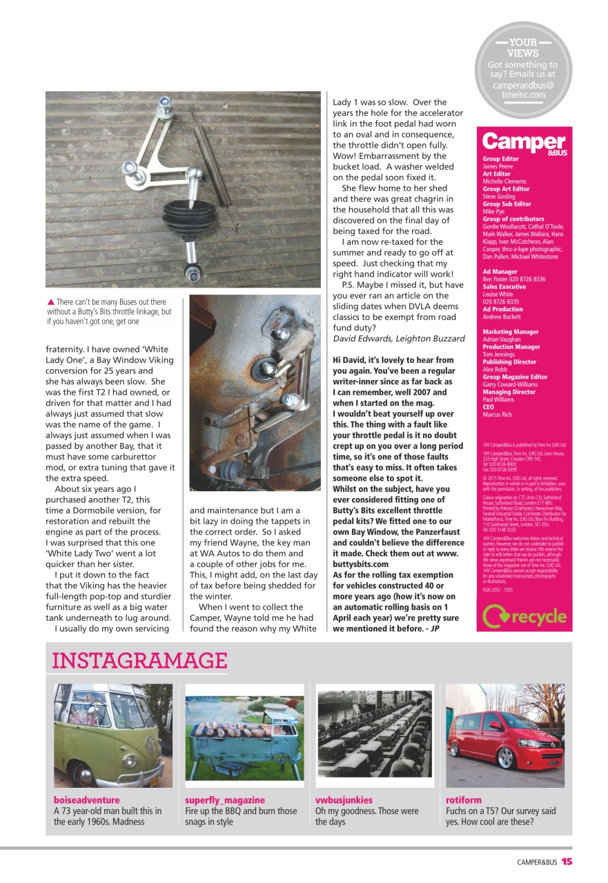 VW Camper Preview Pages