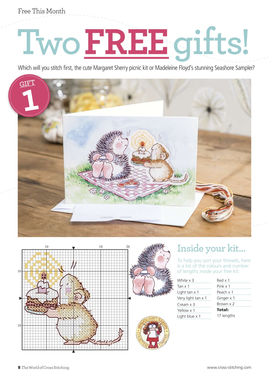 The World of Cross Stitching Preview Pages