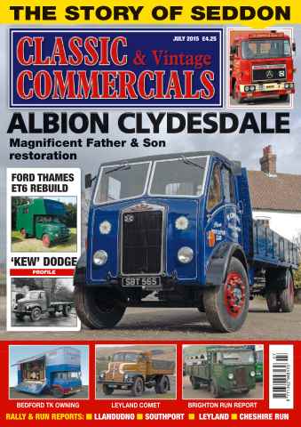 Classic & Vintage Commercials issue Vol. 20 No. 11 Albion Clydesdale