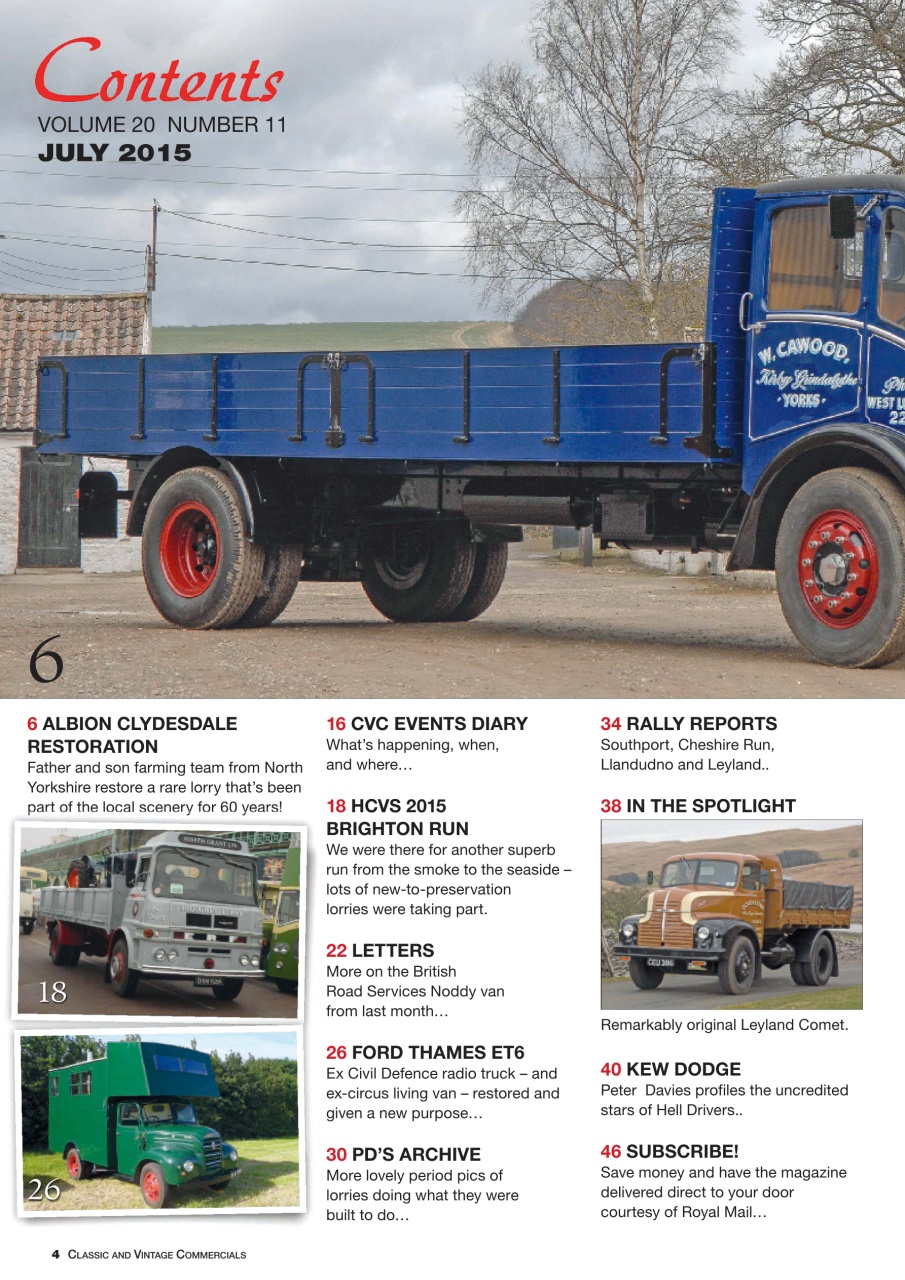 Classic & Vintage Commercials Preview Pages