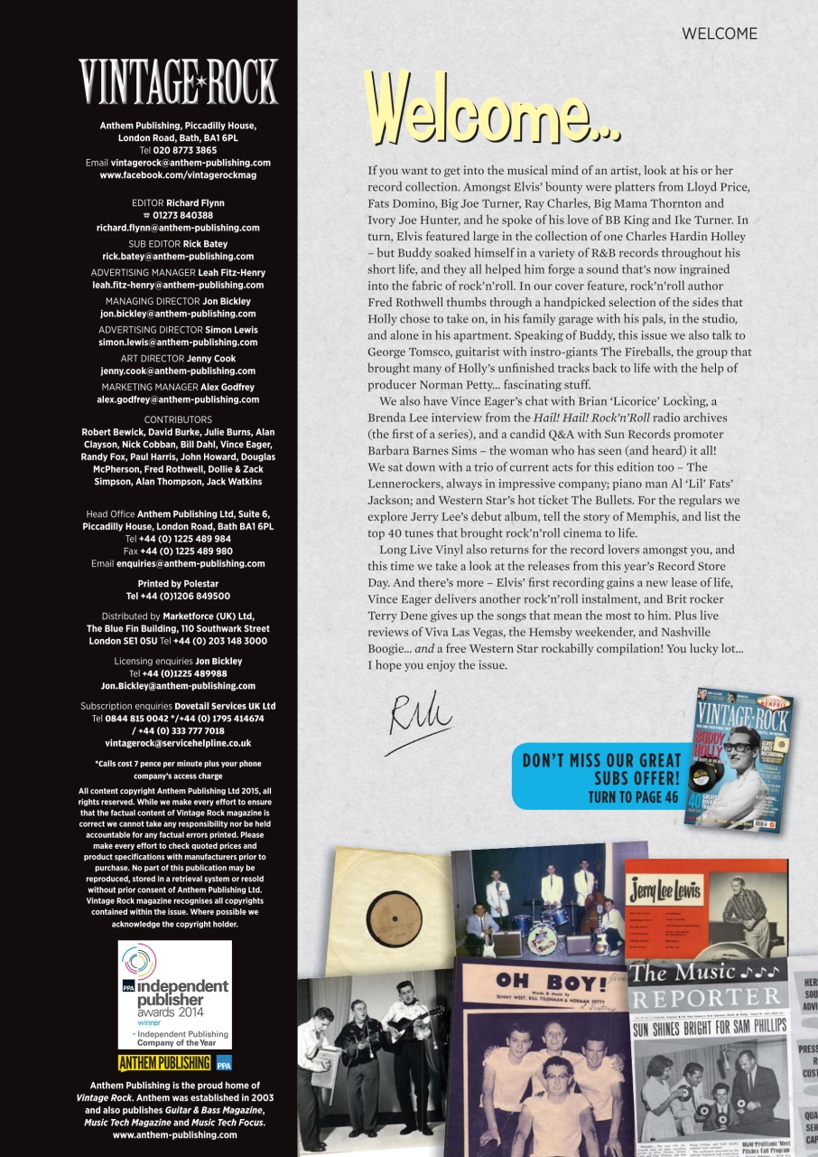 Vintage Rock Preview Pages