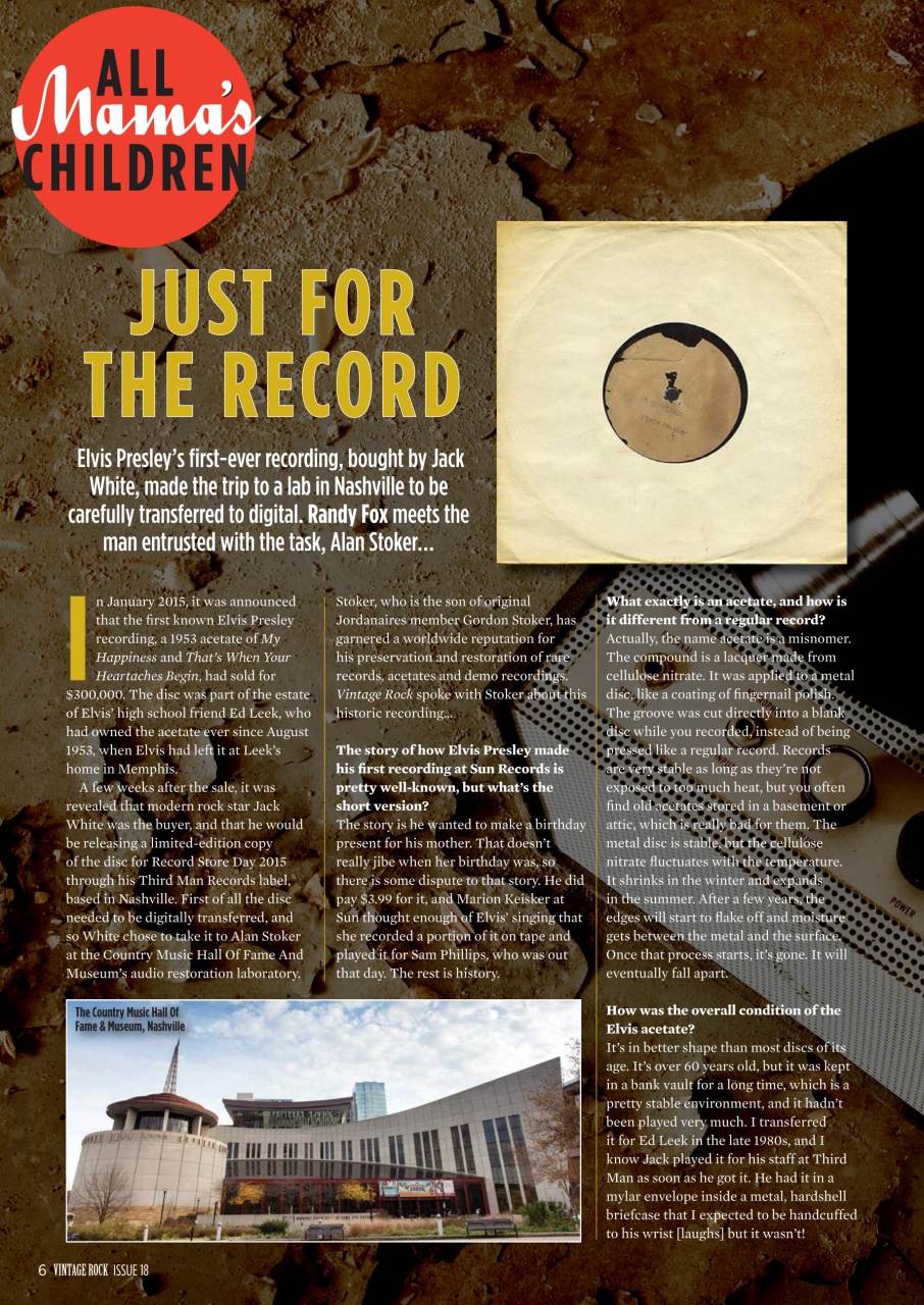 Vintage Rock Preview Pages