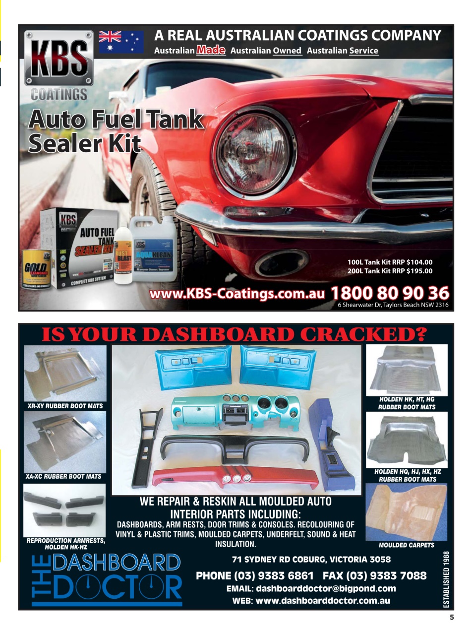 JUST PARTS Preview Pages