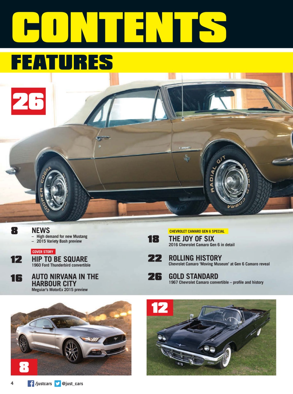 JUST CARS Preview Pages