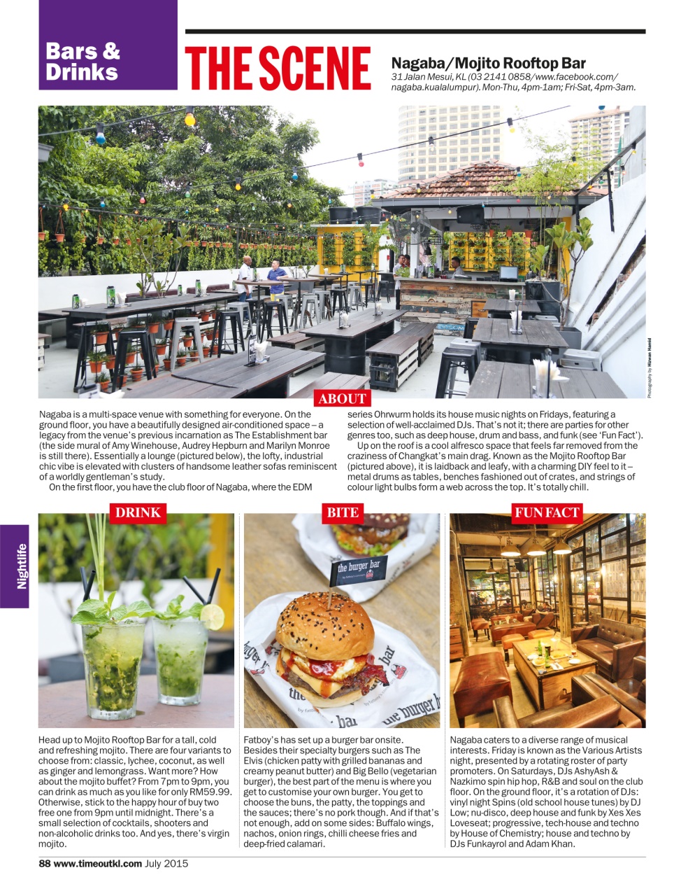 Time Out Kuala Lumpur Preview Pages