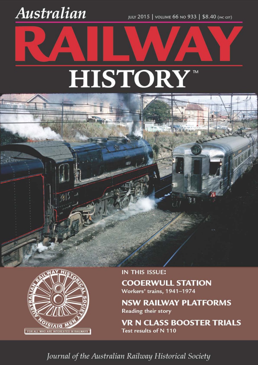 Australian Railway History Preview Pages