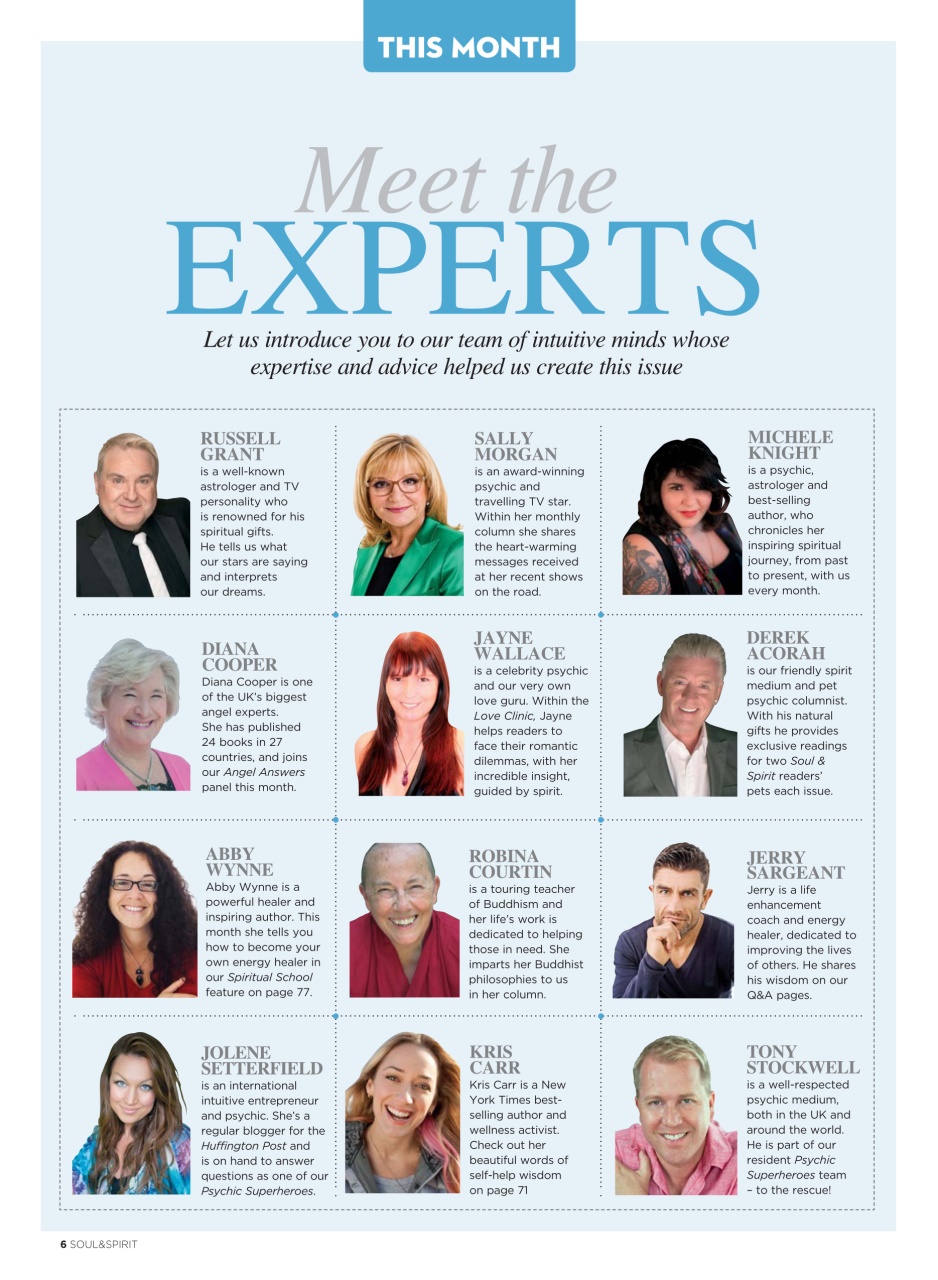 Soul & Spirit Preview Pages